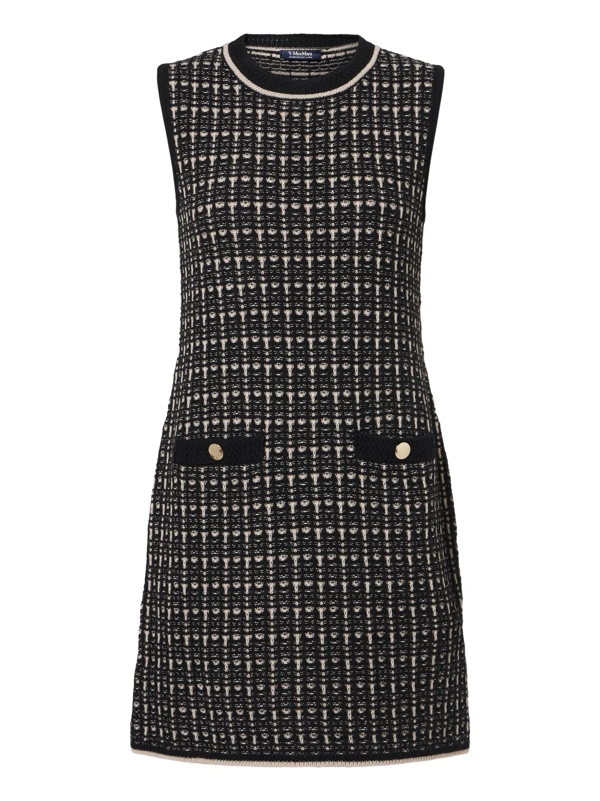 'S Max Mara Wool and cashmere bouclé minidress 'S Max Mara Wool and cashmere bouclé minidress