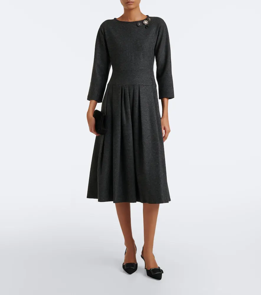 'S Max Mara 'S Max Mara Embellished mélange maxi dress | Thumbnail 4 'S Max Mara 'S Max Mara Embellished mélange maxi dress | Thumbnail 4