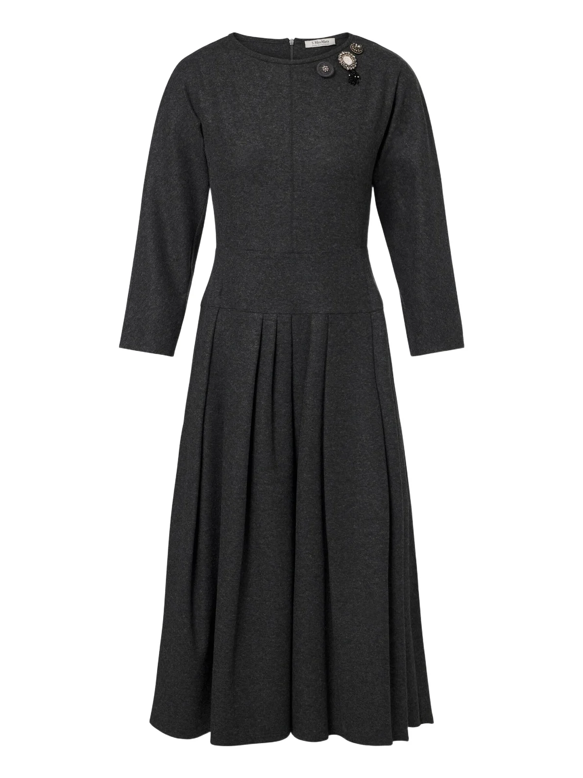 'S Max Mara 'S Max Mara Embellished mélange maxi dress