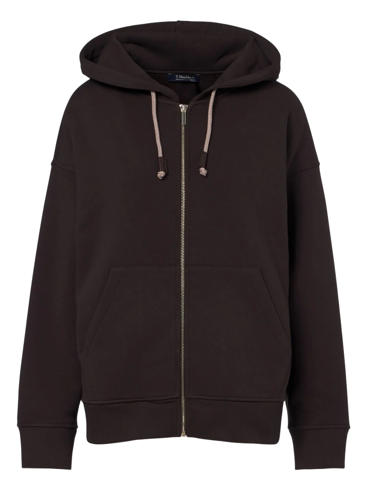 'S Max Mara 'S Max Mara Cotton-blend zip-up hoodie