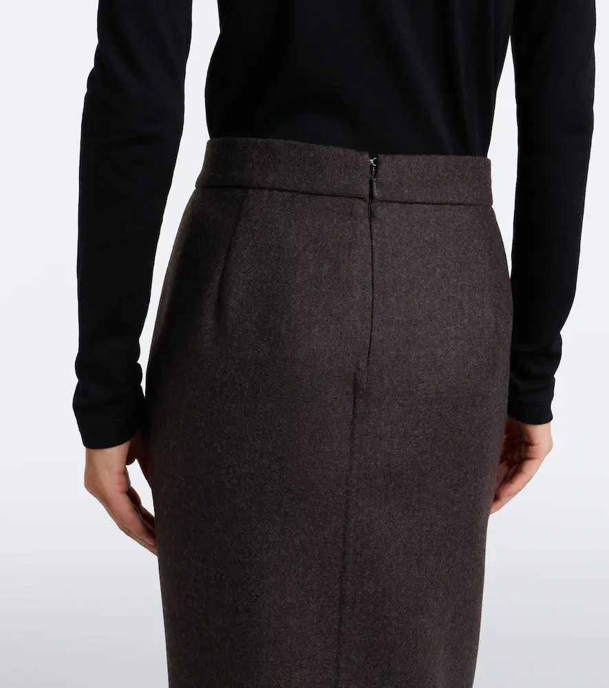 Max Mara Virgin wool maxi skirt | Thumbnail 2
