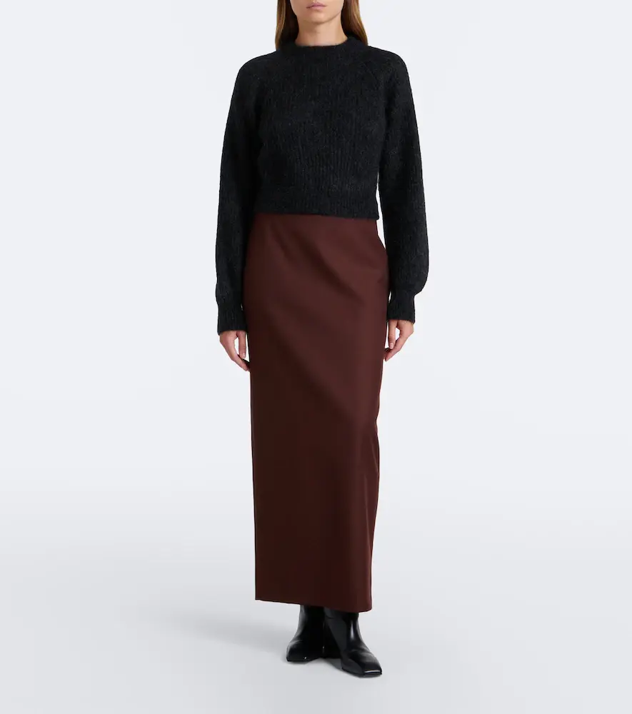 Max Mara Virgin wool maxi skirt | Thumbnail 3 Max Mara Virgin wool maxi skirt | Thumbnail 3