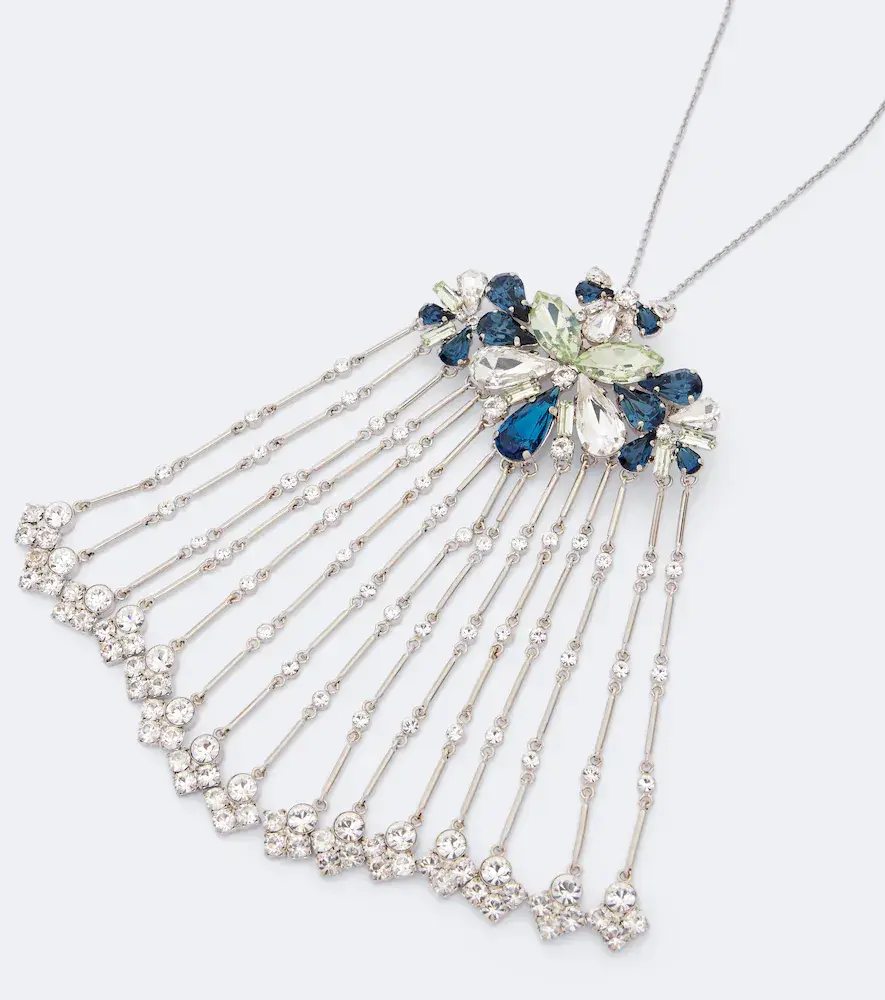 Rabanne Crystal-embellished necklace | Thumbnail 4