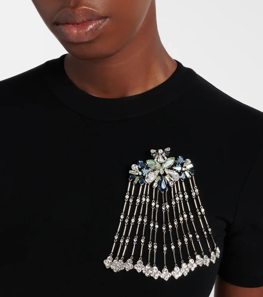 Rabanne Crystal-embellished necklace | Thumbnail 6