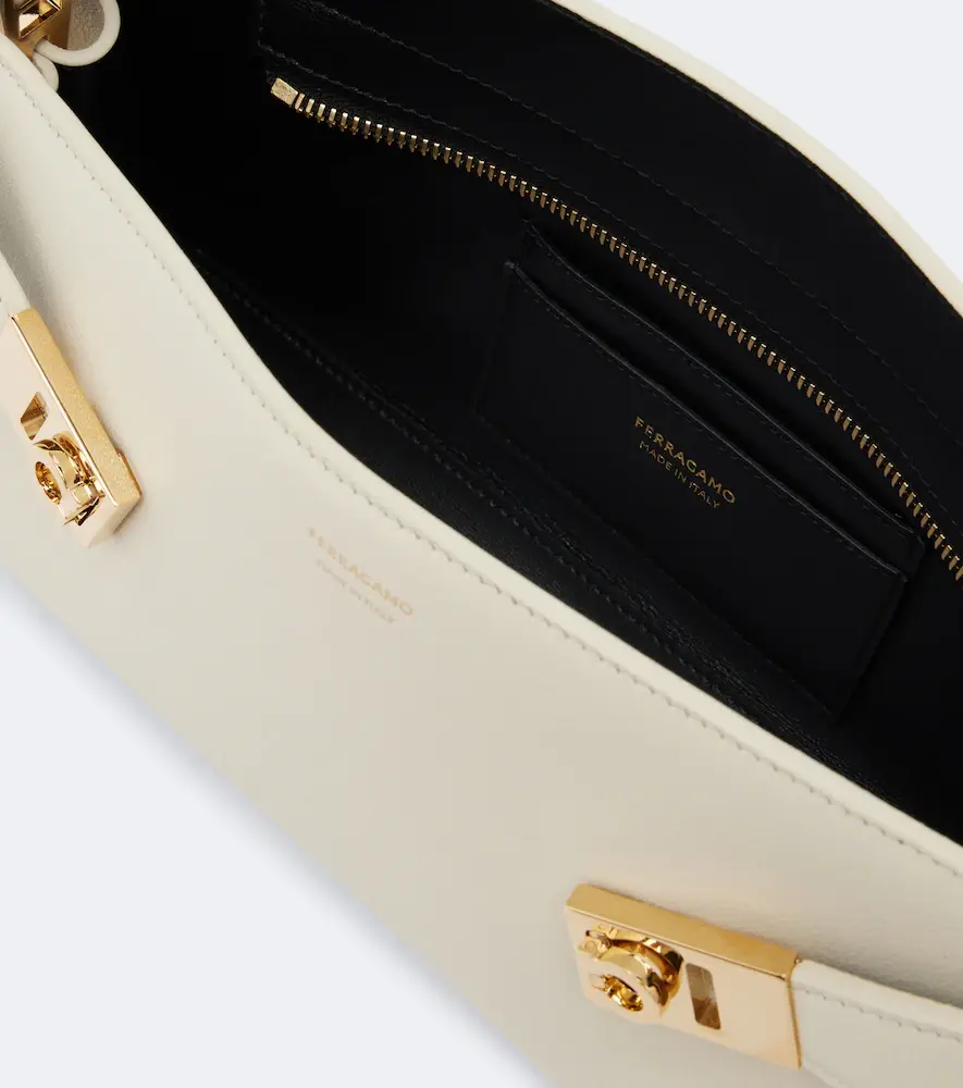 Ferragamo Hug East-West leather shoulder bag | Thumbnail 3 Ferragamo Hug East-West leather shoulder bag | Thumbnail 3