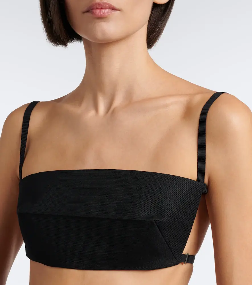 Jil Sander Open-back wool and silk bandeau top | Thumbnail 5 Jil Sander Open-back wool and silk bandeau top | Thumbnail 5