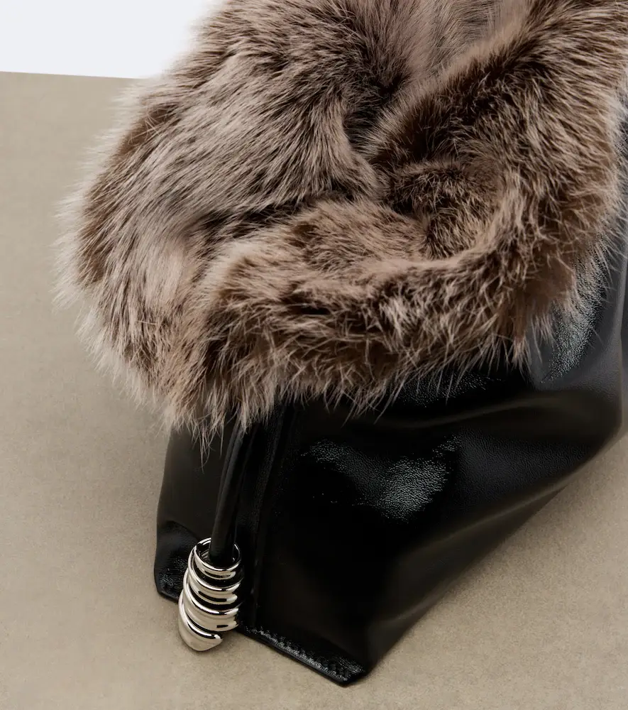 Loewe Flamenco Medium leather clutch | Thumbnail 4 Loewe Flamenco Medium leather clutch | Thumbnail 4