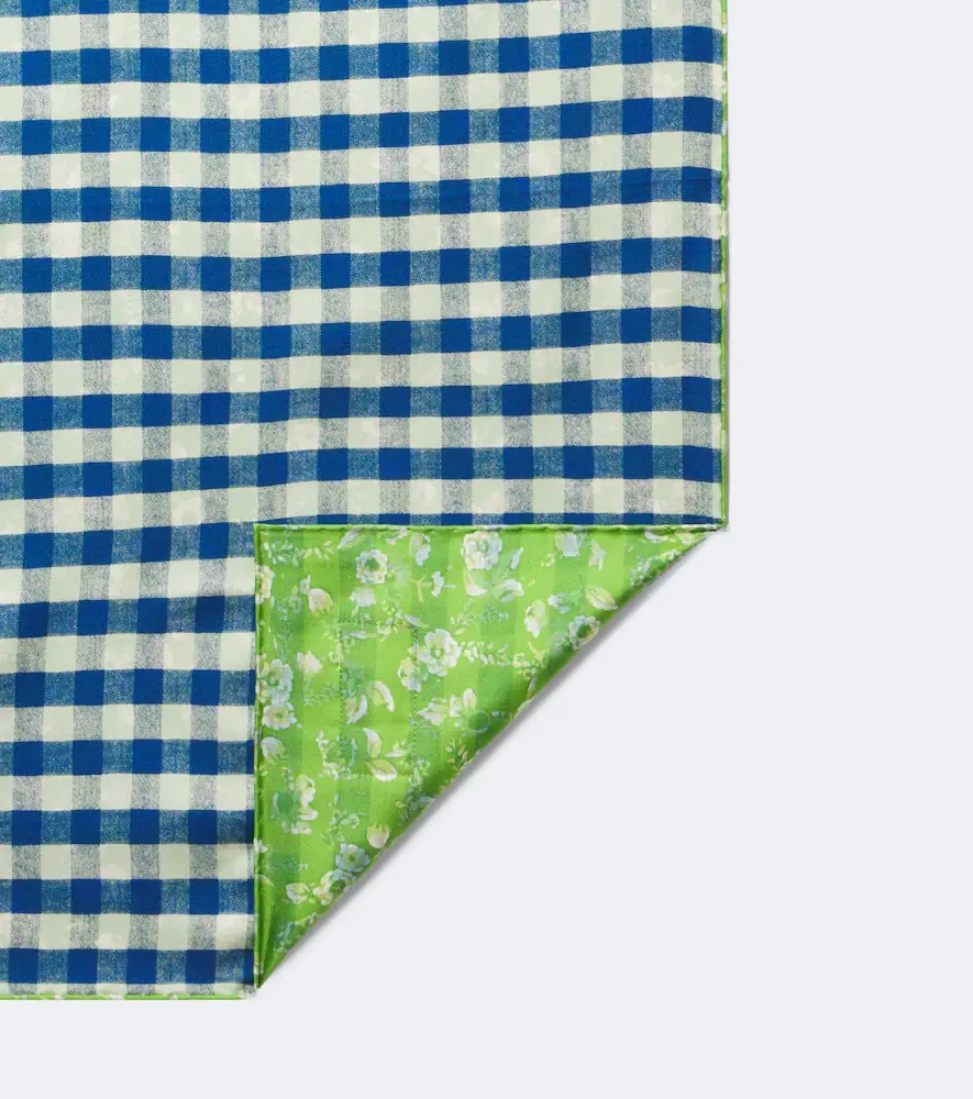 Loewe x Cosima von Bonin checked silk twill scarf | Thumbnail 2 Loewe x Cosima von Bonin checked silk twill scarf | Thumbnail 2