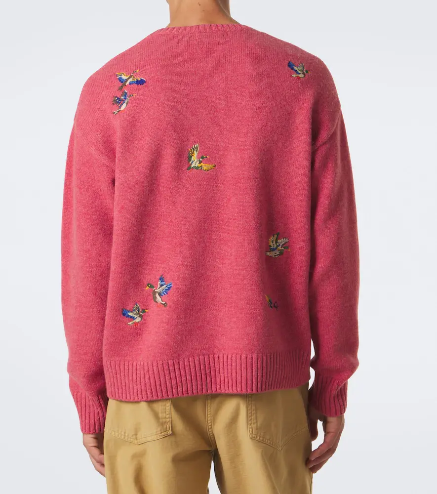 Polo Ralph Lauren Embroidered wool and alpaca sweater | Thumbnail 3 Polo Ralph Lauren Embroidered wool and alpaca sweater | Thumbnail 3