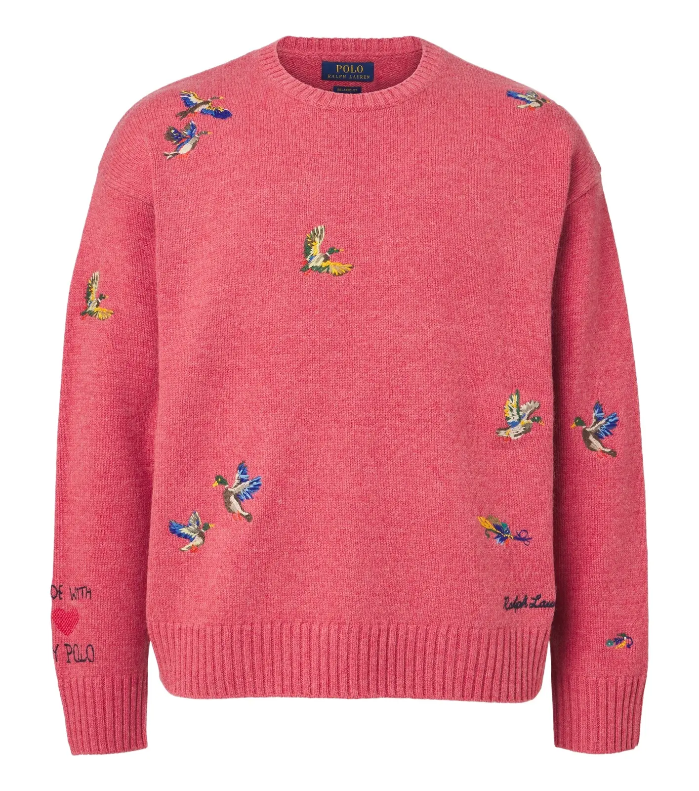 Embroidered wool and alpaca sweater Embroidered wool and alpaca sweater