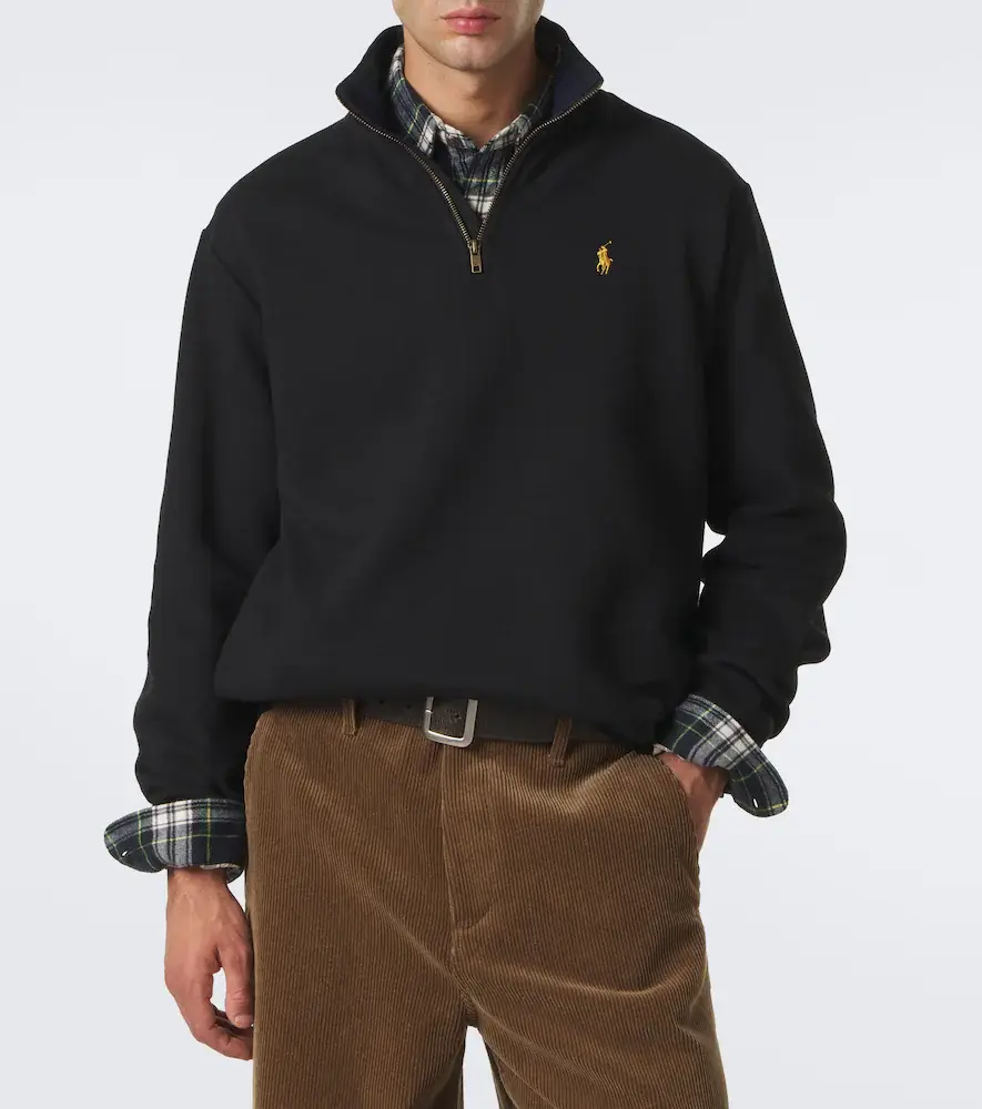 Polo Ralph Lauren Cotton-blend half-zip sweater | Thumbnail 4