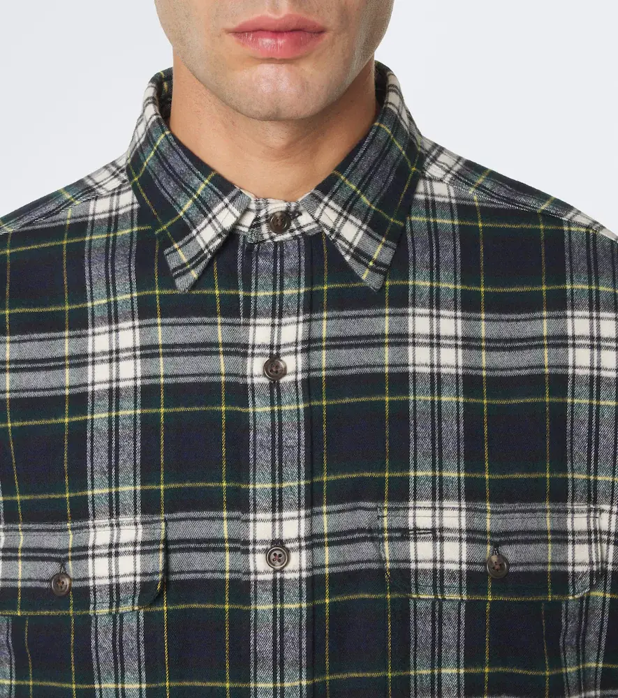 Polo Ralph Lauren Checked cotton flannel shirt | Thumbnail 4 Polo Ralph Lauren Checked cotton flannel shirt | Thumbnail 4