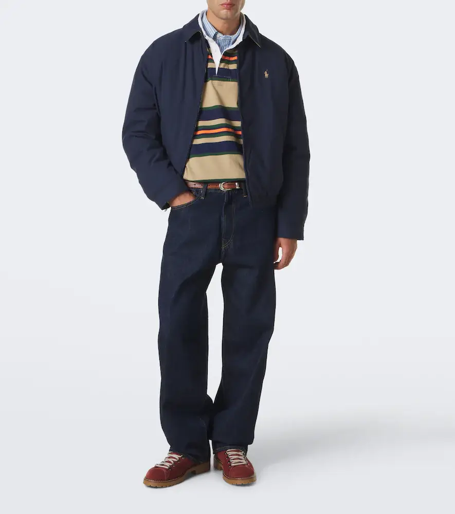 Polo Ralph Lauren Striped cotton jersey polo sweater | Thumbnail 2