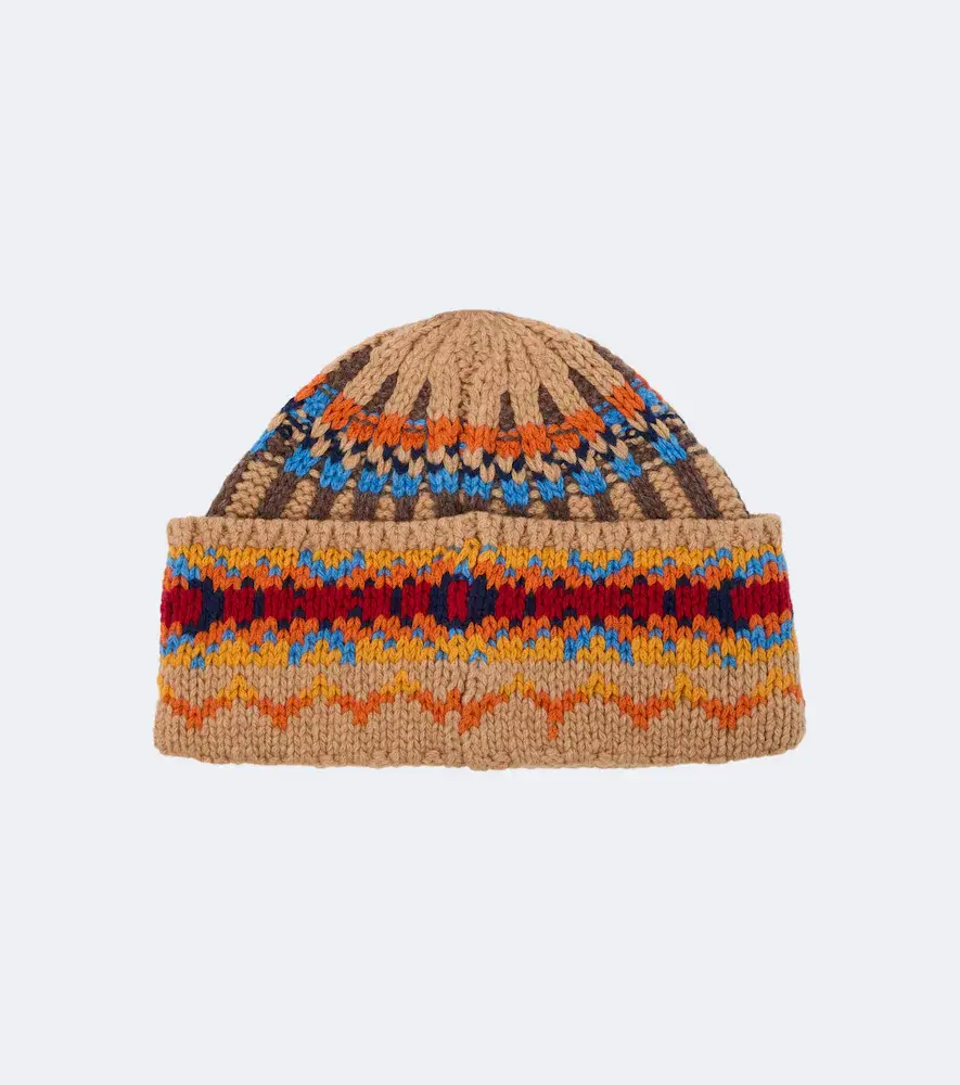 Polo Ralph Lauren Jacquard wool and cotton-blend beanie | Thumbnail 2 Polo Ralph Lauren Jacquard wool and cotton-blend beanie | Thumbnail 2