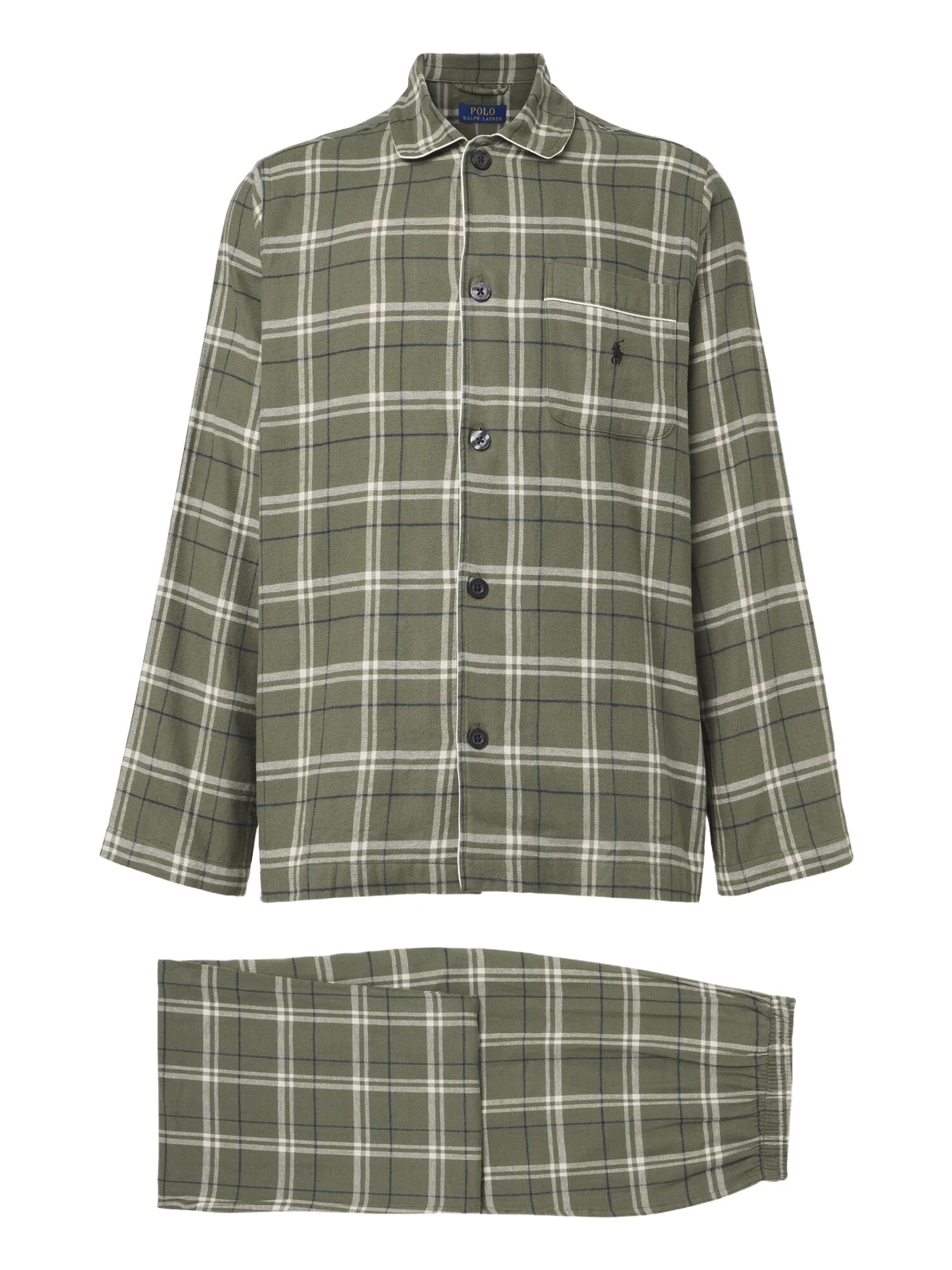Polo Ralph Lauren Checked cotton flannel pajamas