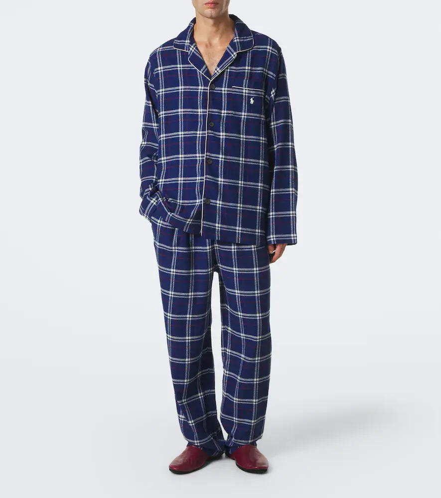 Polo Ralph Lauren Checked cotton flannel pajamas | Thumbnail 3