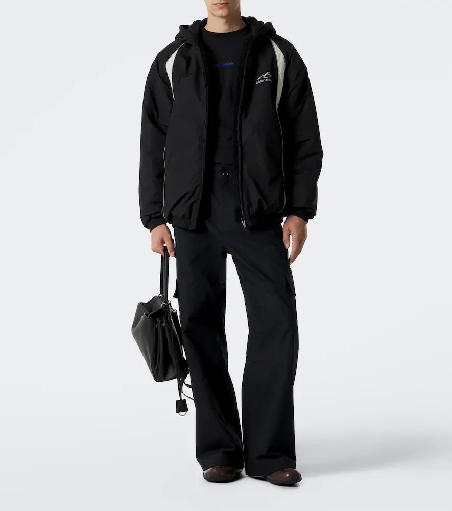 Balenciaga Logo cotton hoodie | Thumbnail 2 Balenciaga Logo cotton hoodie | Thumbnail 2