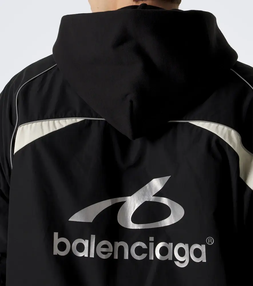 Balenciaga Logo cotton hoodie | Thumbnail 3 Balenciaga Logo cotton hoodie | Thumbnail 3