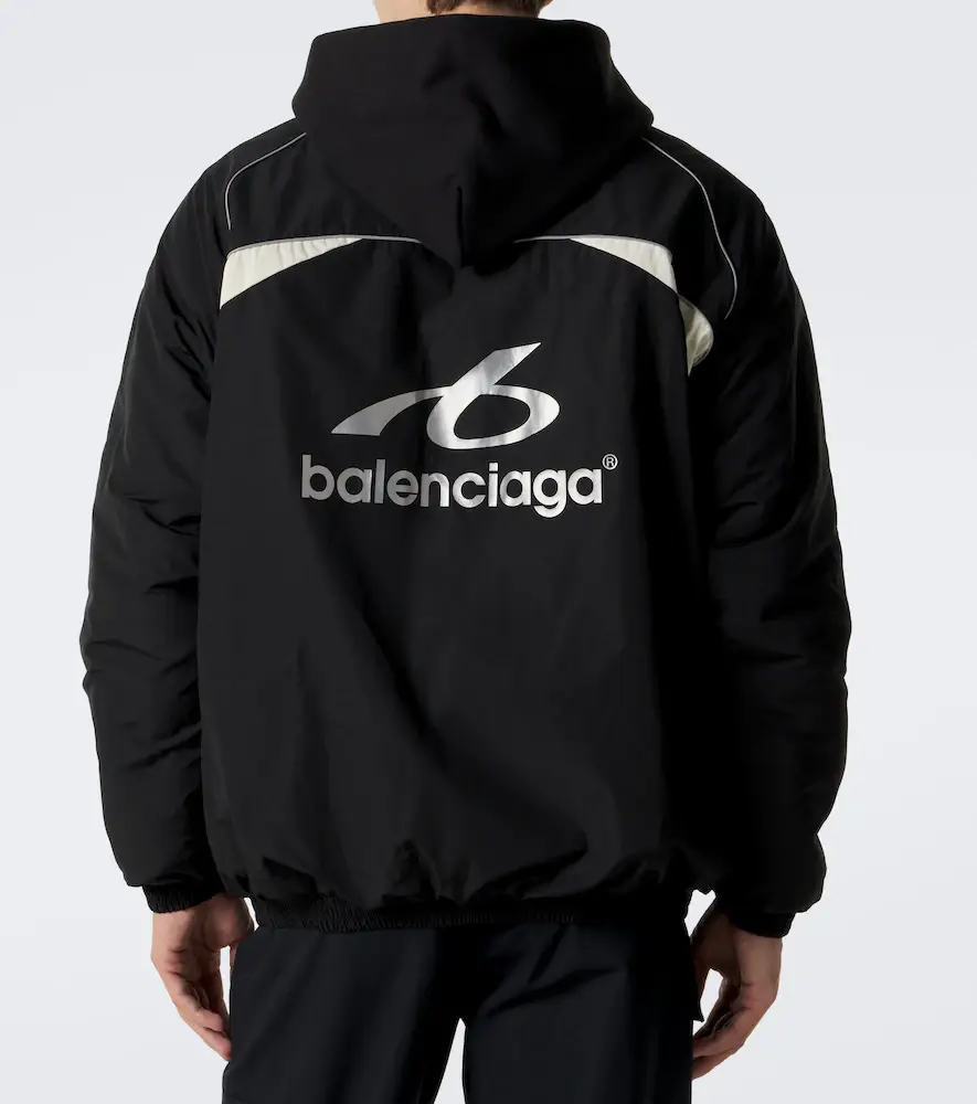 Balenciaga Logo cotton hoodie | Thumbnail 6 Balenciaga Logo cotton hoodie | Thumbnail 6