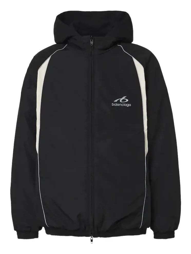 Balenciaga Logo cotton hoodie