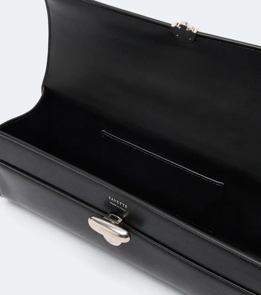 Savette Symmetry Slim Small leather top handle bag | Thumbnail 3