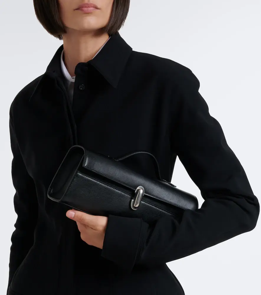 Savette Symmetry Slim Small leather top handle bag | Thumbnail 4