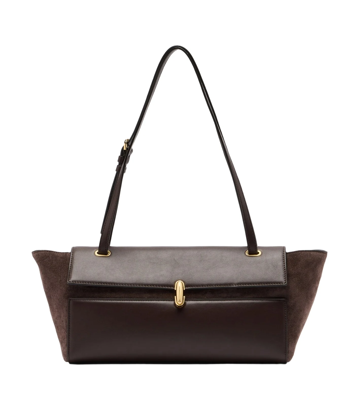 Savette Symmetry Trapeze Medium leather shoulder bag