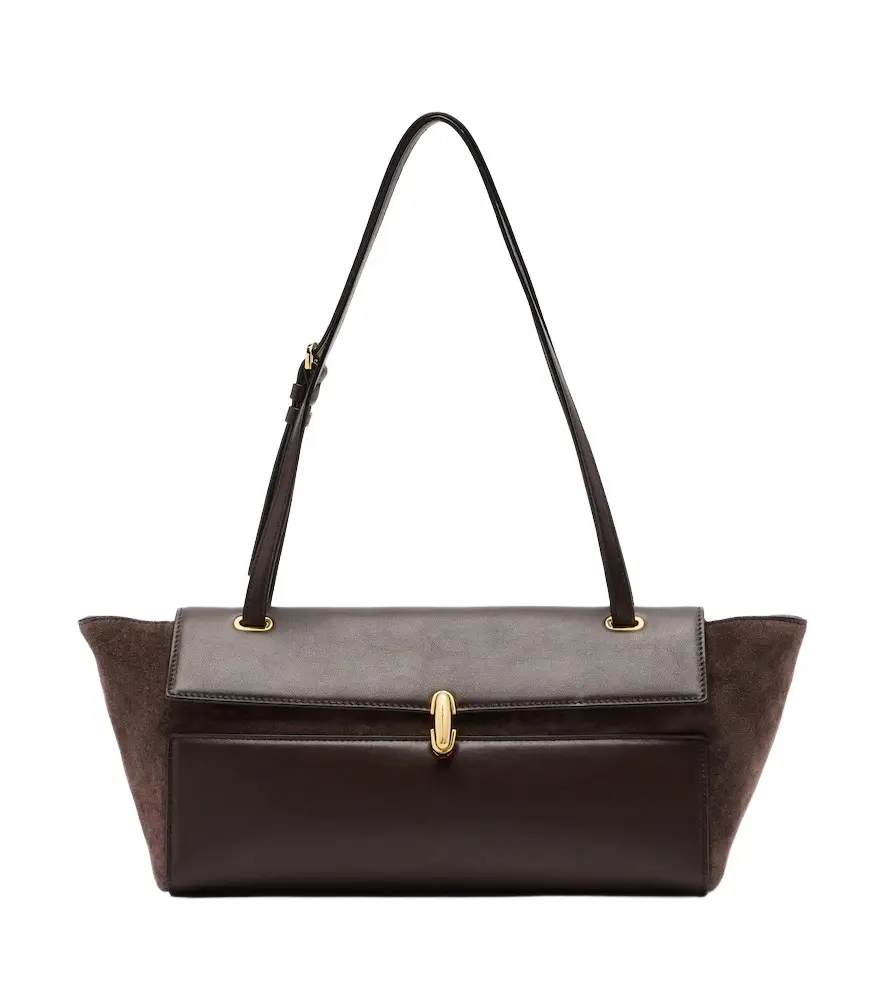 Savette Symmetry Trapeze Medium leather shoulder bag