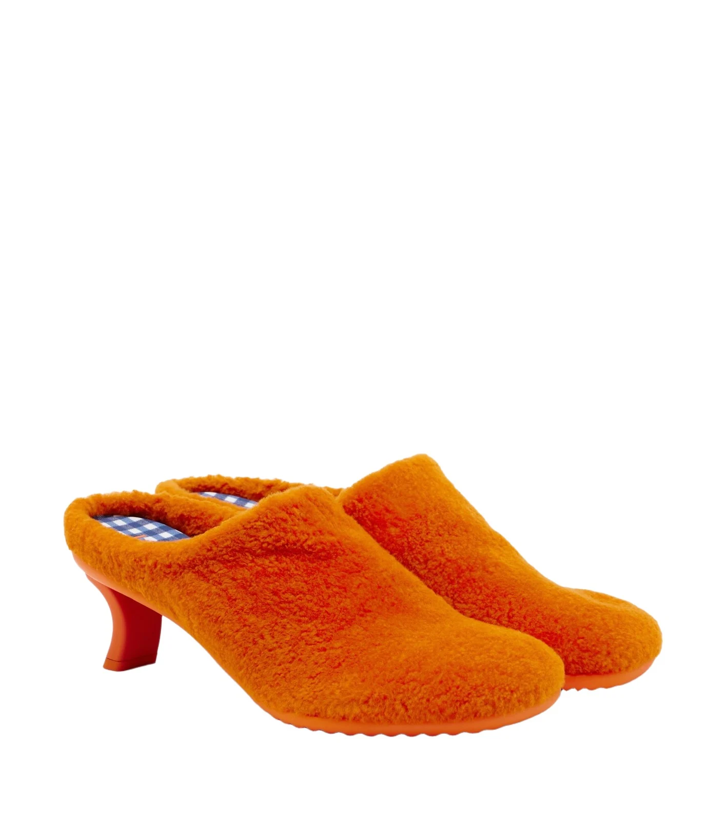 Loewe Dive shearling mules