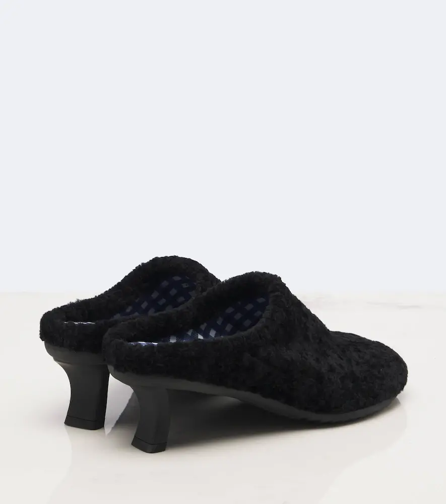 Loewe Dive shearling mules | Thumbnail 3 Loewe Dive shearling mules | Thumbnail 3