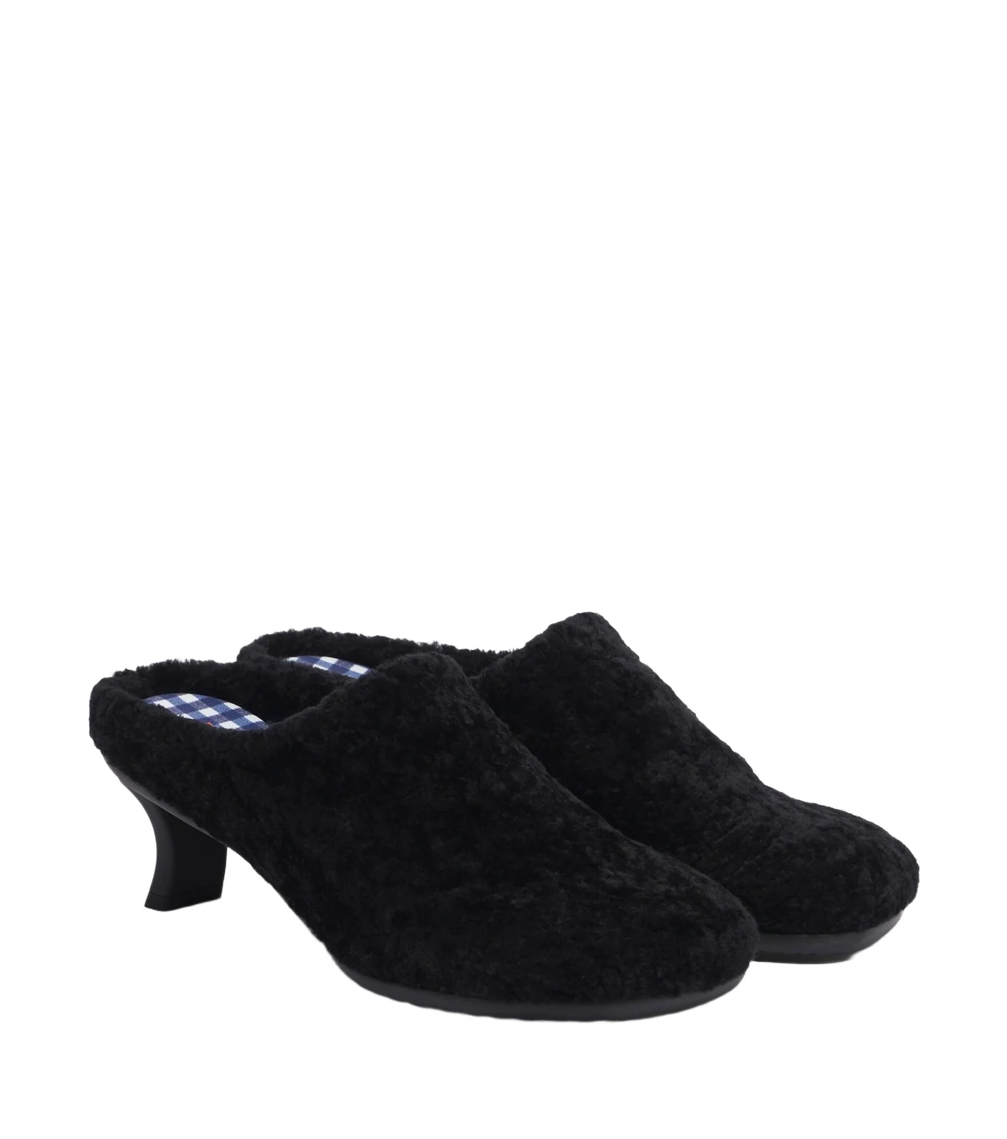 Loewe Dive shearling mules