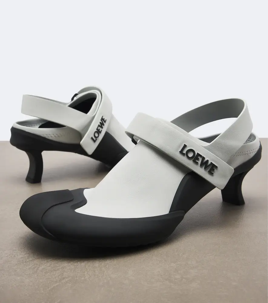 Loewe Dive Slingback leather pumps | Thumbnail 3 Loewe Dive Slingback leather pumps | Thumbnail 3