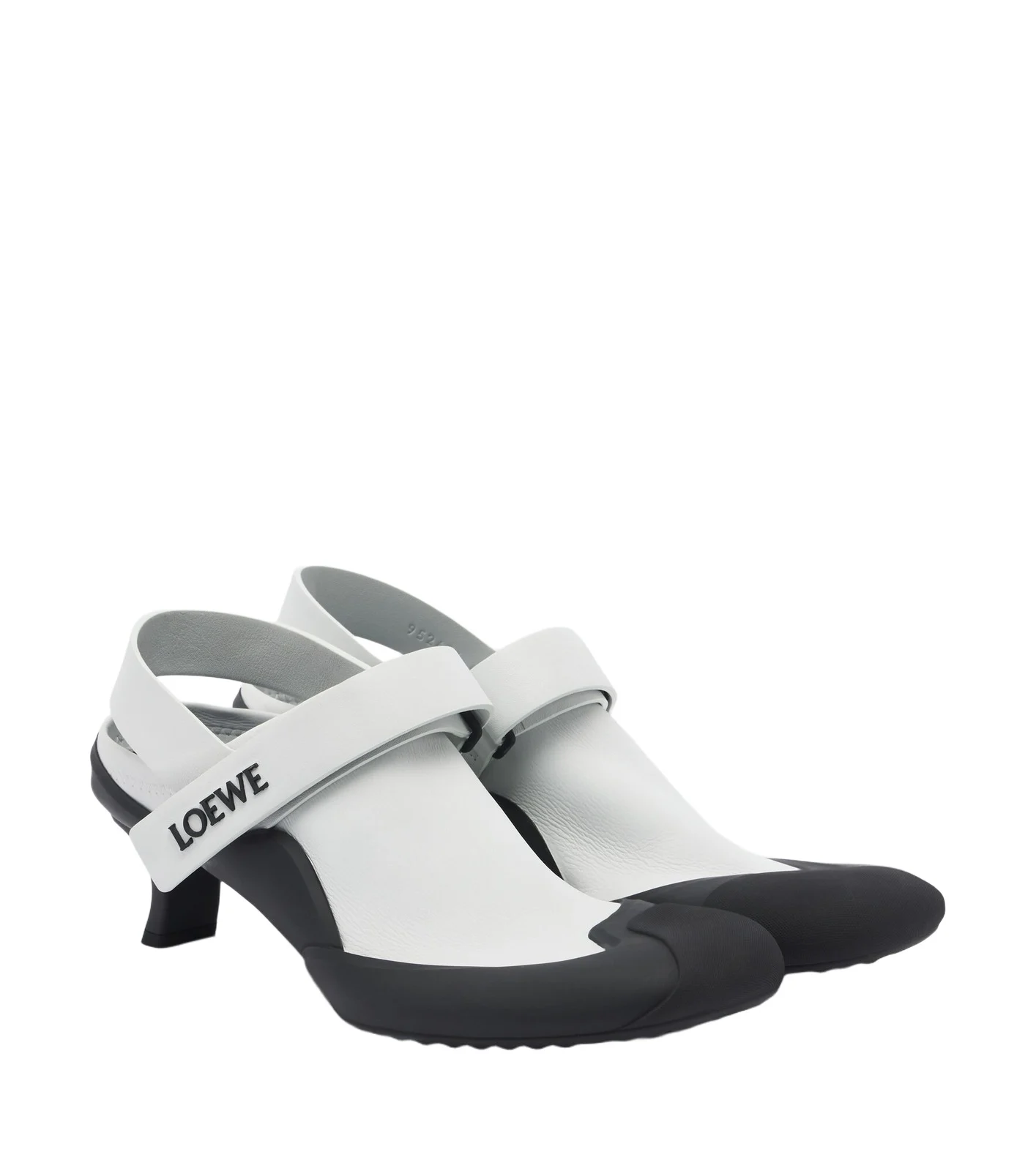 Loewe Dive Slingback leather pumps