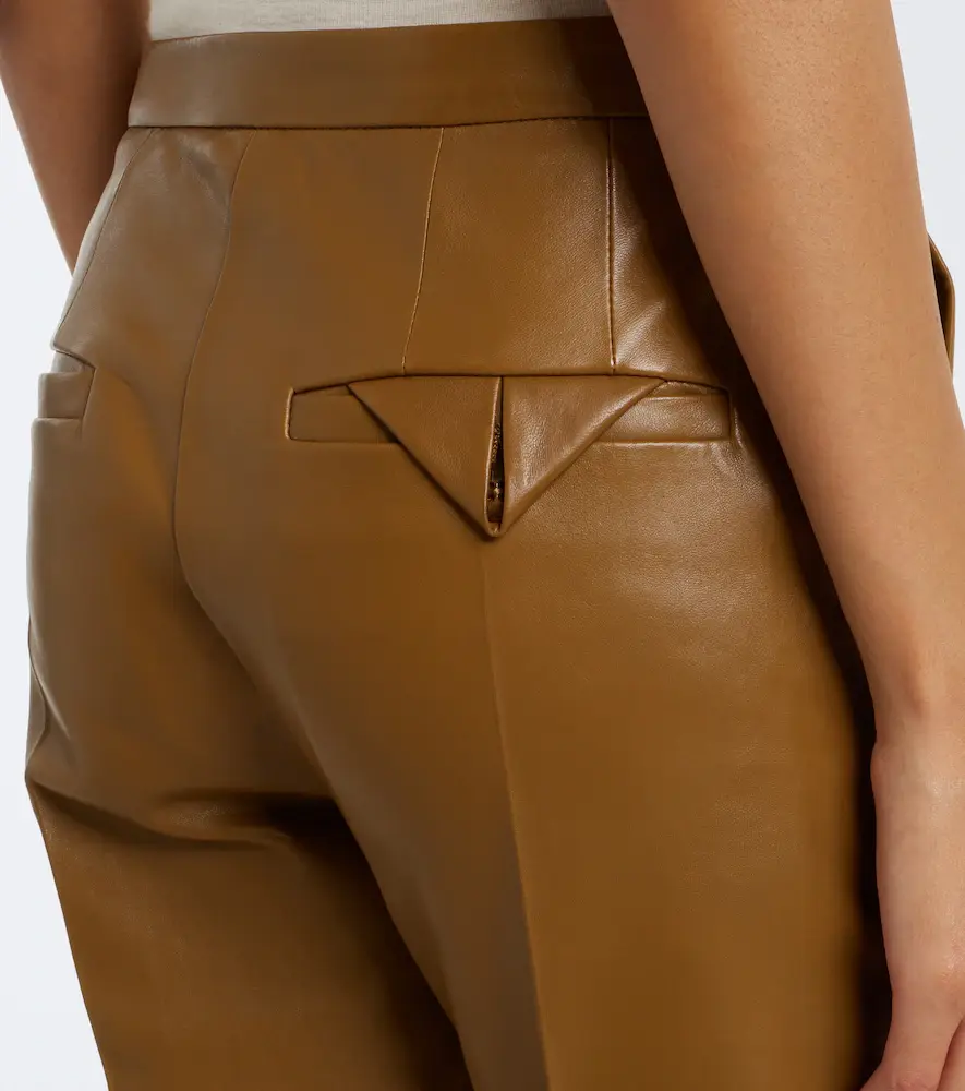 Dorothee Schumacher Leather flared pants | Thumbnail 6 Dorothee Schumacher Leather flared pants | Thumbnail 6