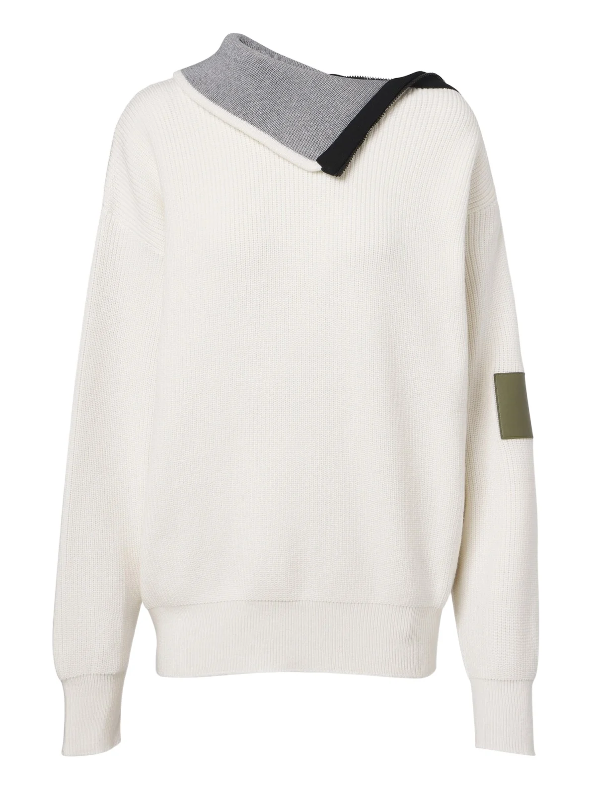 Double L wool-blend sweater