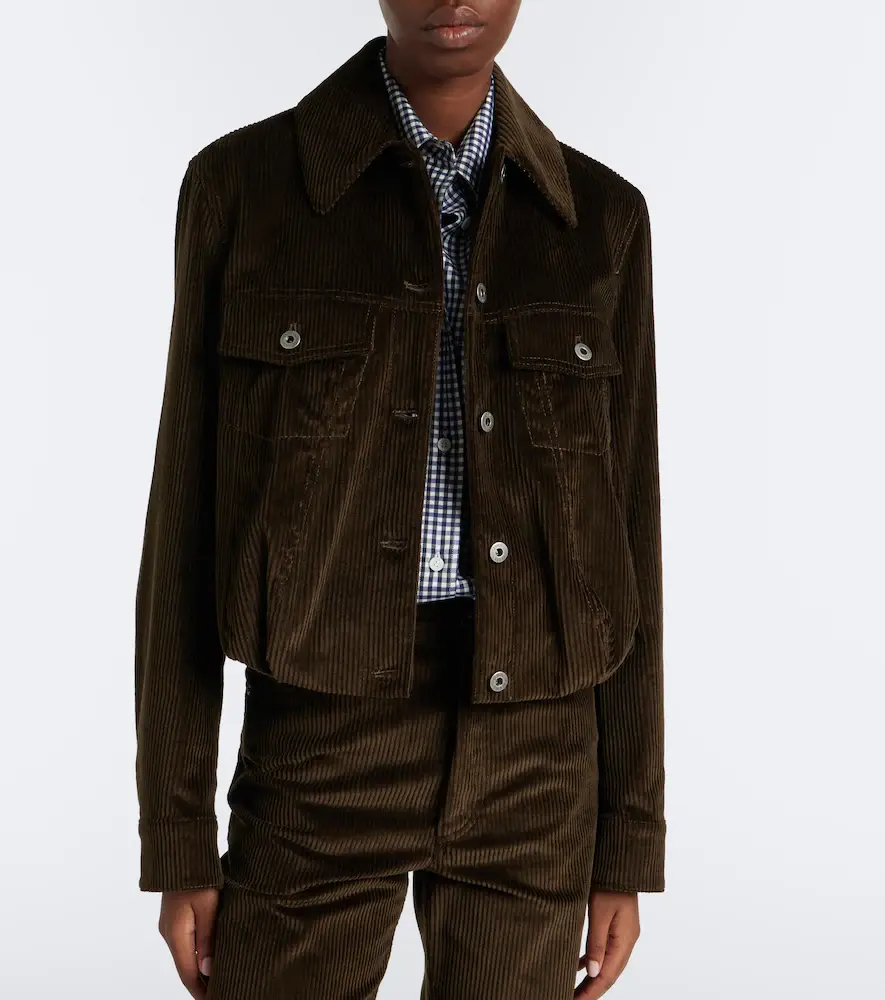 Loewe Cotton corduroy blouson jacket | Thumbnail 2