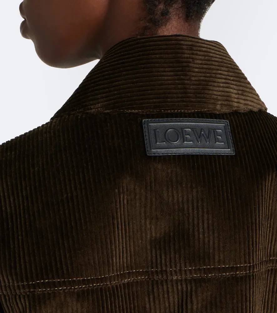 Loewe Cotton corduroy blouson jacket | Thumbnail 3