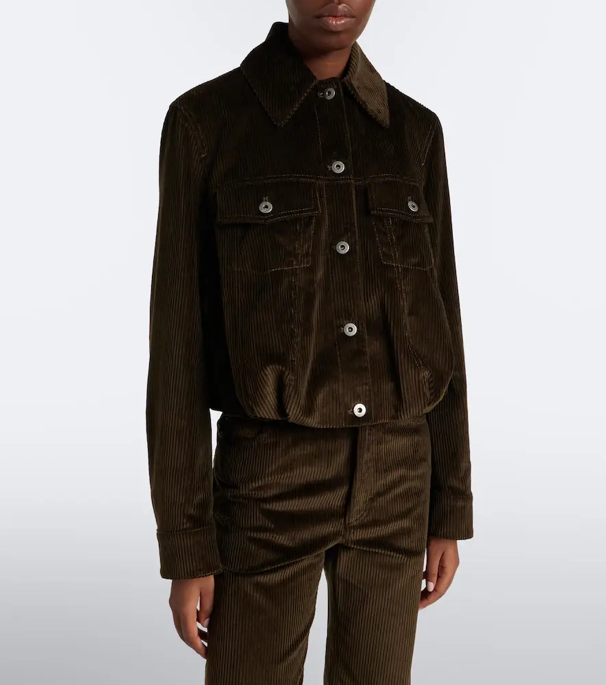 Loewe Cotton corduroy blouson jacket | Thumbnail 4