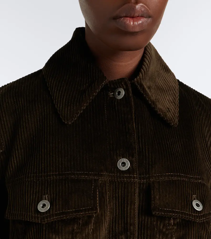 Loewe Cotton corduroy blouson jacket | Thumbnail 7