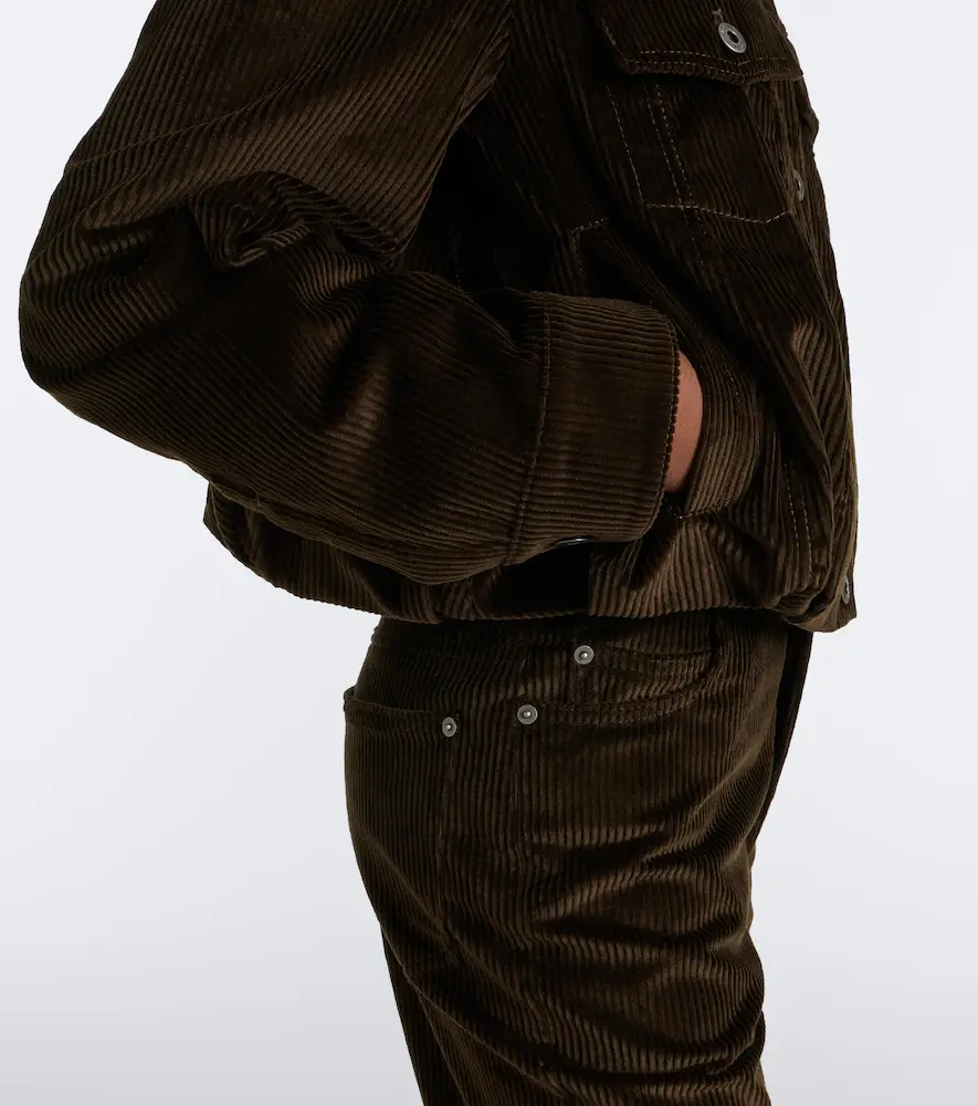 Loewe Cotton corduroy blouson jacket | Thumbnail 8