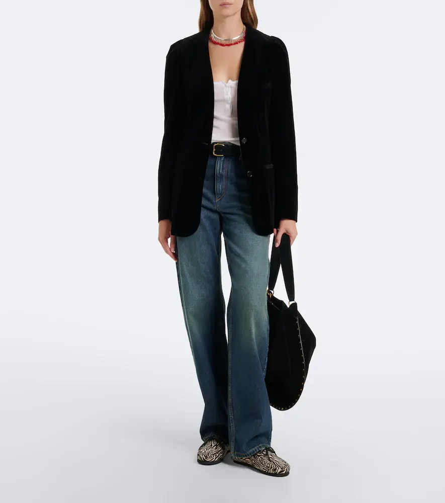 Isabel Marant Fitza zebra-print calf hair loafers | Thumbnail 5