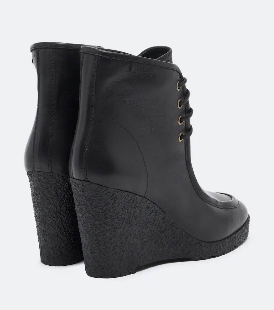 Isabel Marant Cylia leather wedge ankle boots | Thumbnail 4 Isabel Marant Cylia leather wedge ankle boots | Thumbnail 4