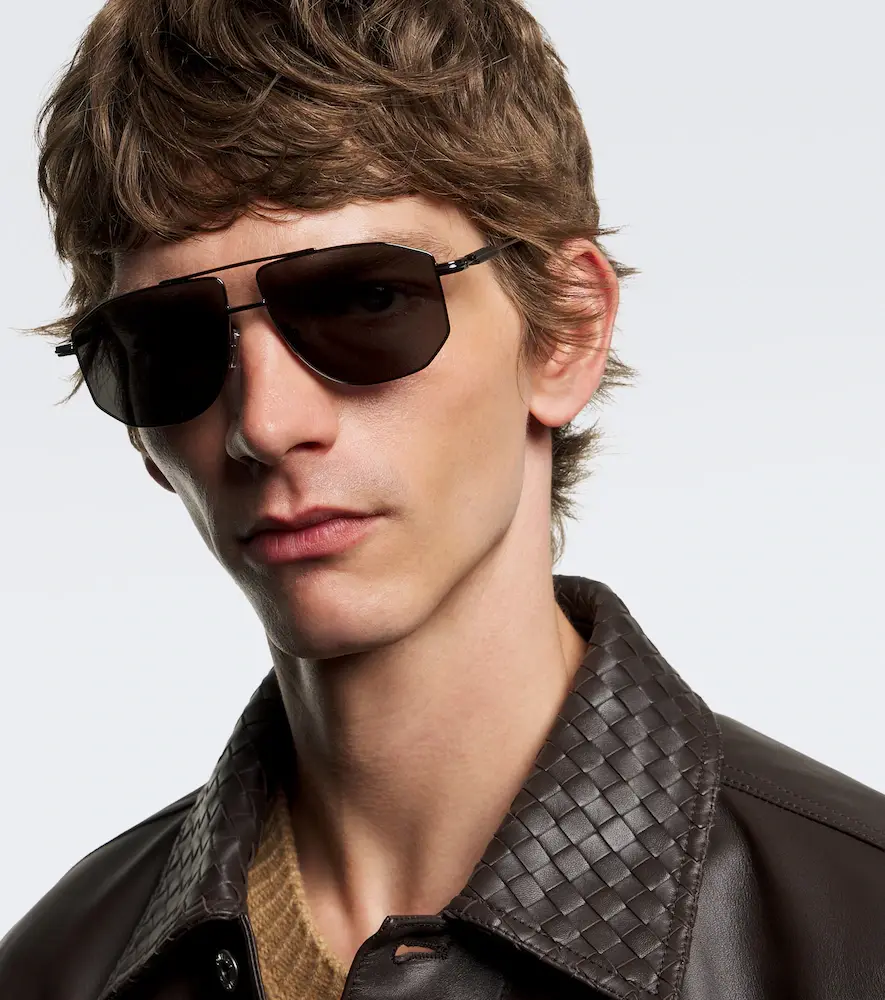 Bottega Veneta Aviator sunglasses | Thumbnail 3 Bottega Veneta Aviator sunglasses | Thumbnail 3