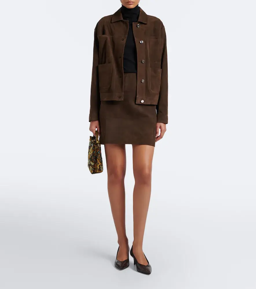 Vince Suede miniskirt | Thumbnail 5 Vince Suede miniskirt | Thumbnail 5