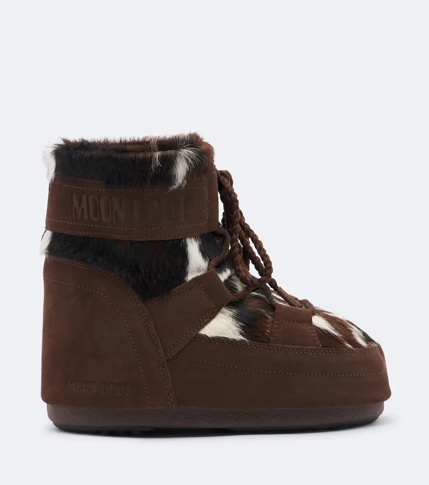Moon Boot Icon calf hair snow boots | Thumbnail 3 Moon Boot Icon calf hair snow boots | Thumbnail 3