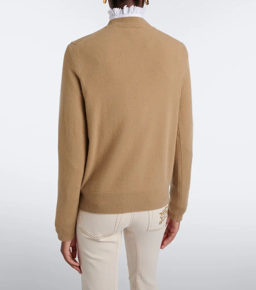 Burberry EKD cashmere-blend cardigan | Thumbnail 3