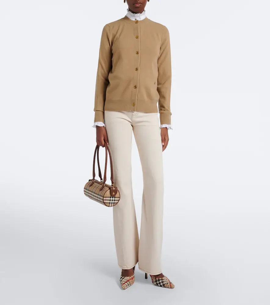 Burberry EKD cashmere-blend cardigan | Thumbnail 4