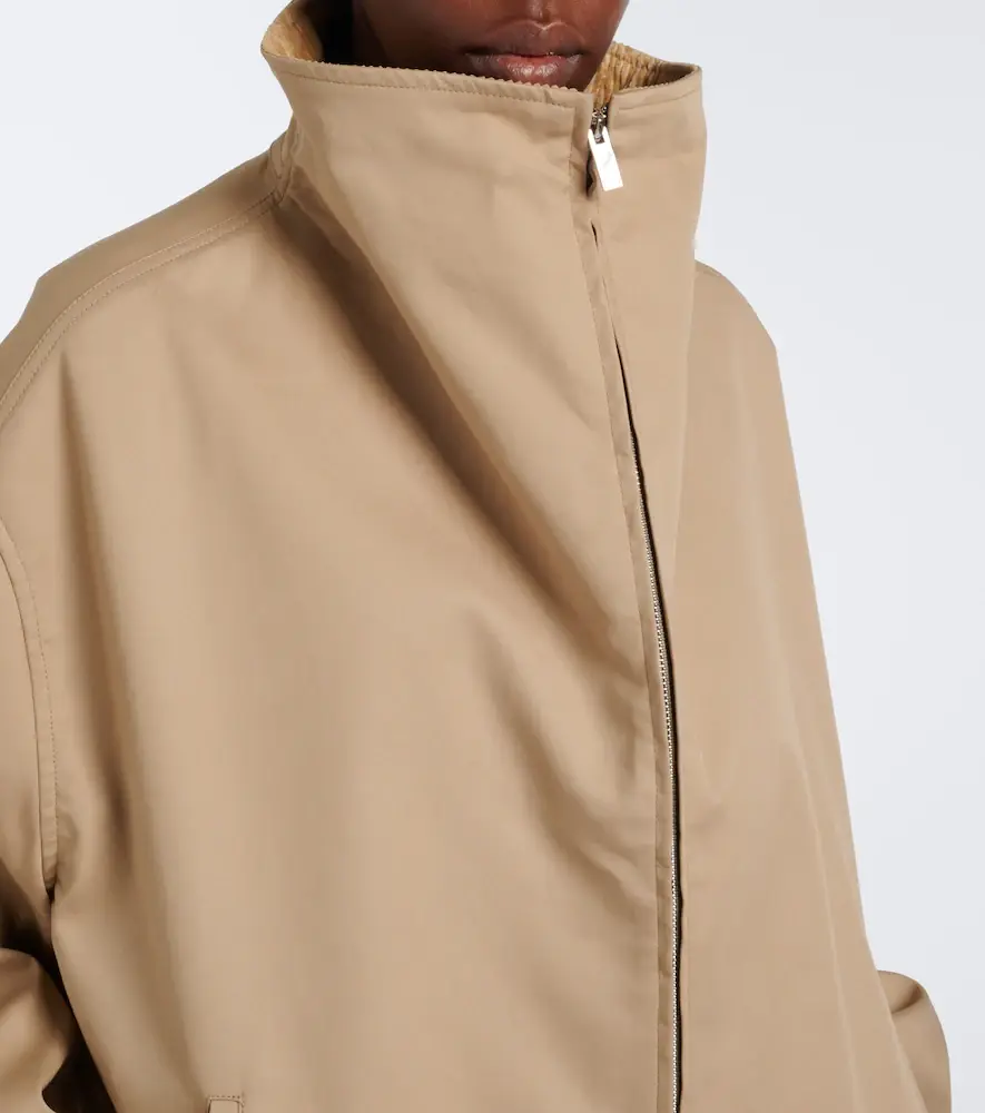 TOTEME Oversized corduroy-trimmed cotton jacket | Thumbnail 3 TOTEME Oversized corduroy-trimmed cotton jacket | Thumbnail 3