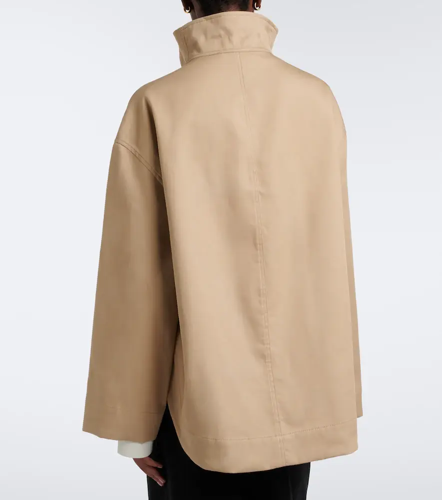 TOTEME Oversized corduroy-trimmed cotton jacket | Thumbnail 6 TOTEME Oversized corduroy-trimmed cotton jacket | Thumbnail 6