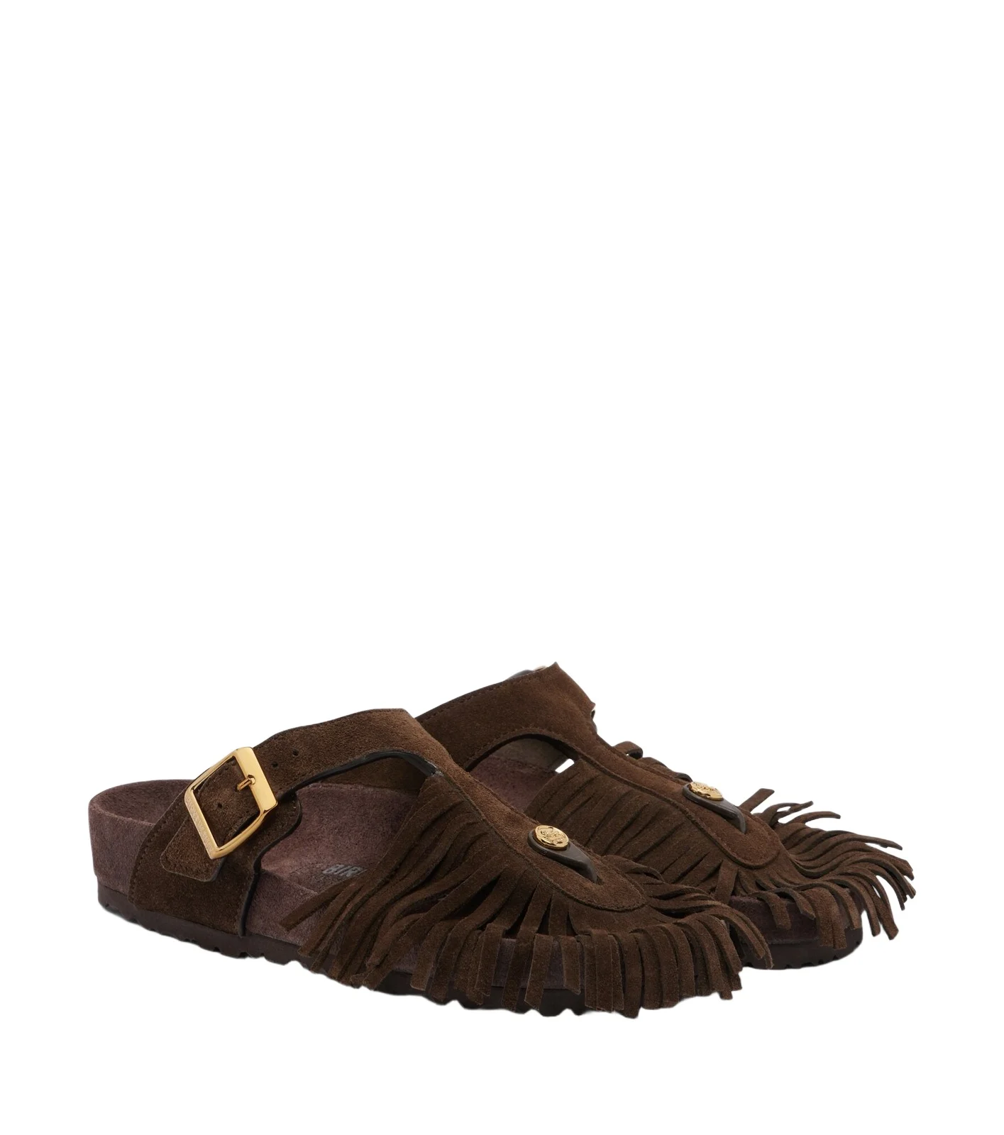 x Birkenstock Gizeh fringed suede sandals x Birkenstock Gizeh fringed suede sandals